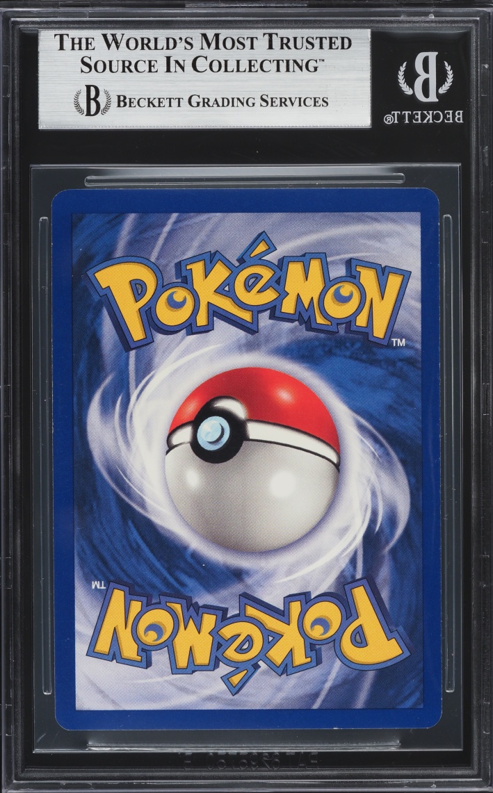 1999 Pokemon Base Shadowless 1st Edition 3D Thick Stamp Voltorb #67 BGS 8.5 NM-MT+