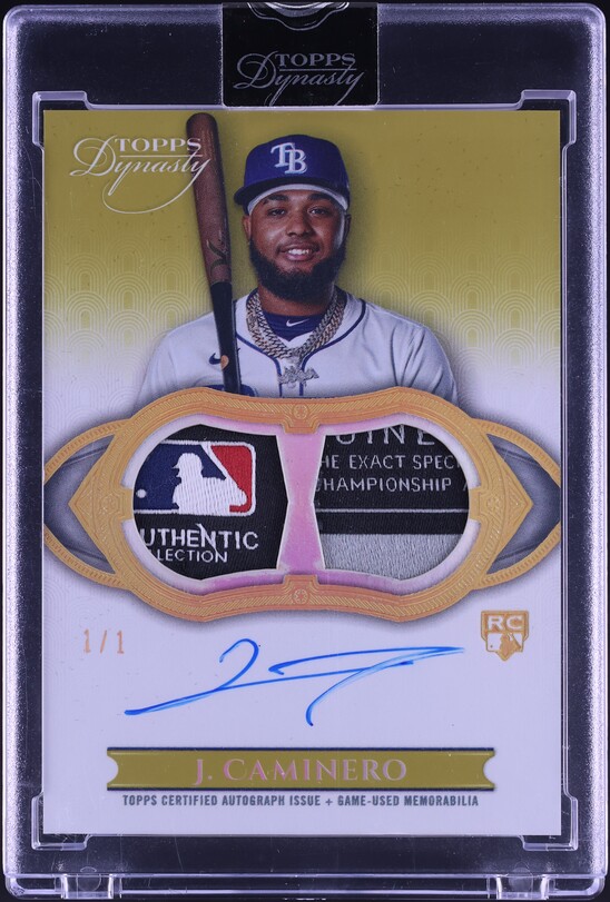 2024 Topps Dynasty Gold Shohei Ohtani & Ichiro Suzuki PATCH AUTO 1