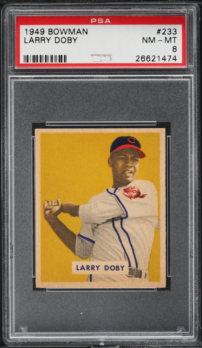1949 Bowman Larry Doby ROOKIE #233 PSA 8 NM-MT