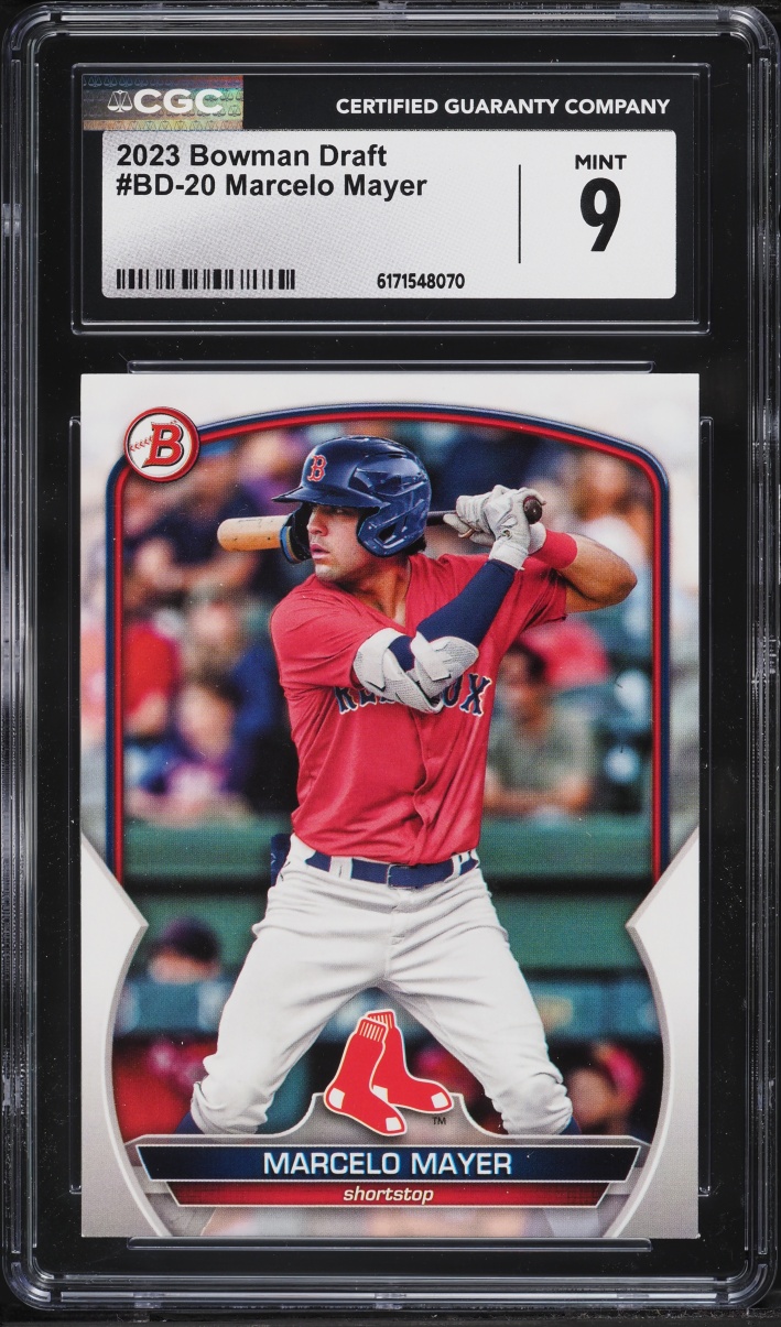 2023 Bowman Draft Marcelo Mayer PROSPECT #BD-20 CGC 9 MINT