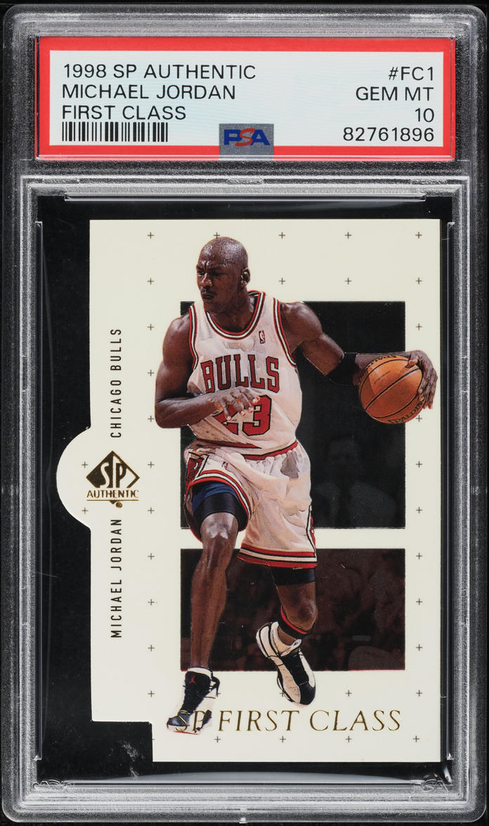 2003 SP Authentic Signatures Michael Jordan AUTO DNA 10 #MJ