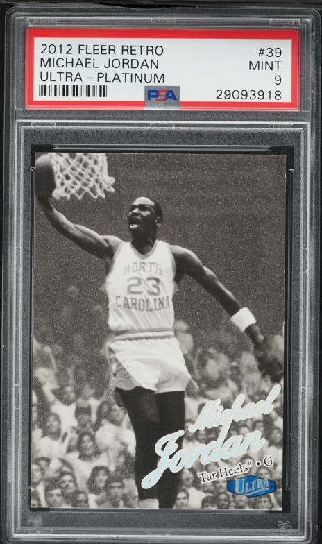 1996 Ultra Platinum Medallion Michael Jordan #P-280 PSA 9