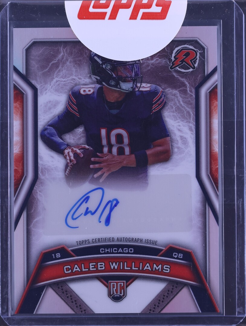2024 Topps Resurgence Caleb Williams ROOKIE AUTO #RRS-CW CGC AUTH on ...
