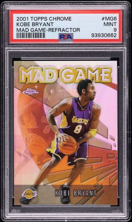 2009 Topps Chrome Kobe Bryant #44 CSG 8.5 NM-MT+ on Fanatics Collect