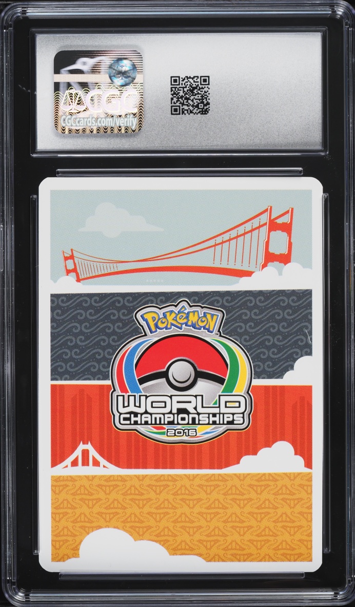 2016 Pokemon World Championships Decks Black Dragon Shunto Sadahiro Hoopa EX #36 CGC 8 NM-MT