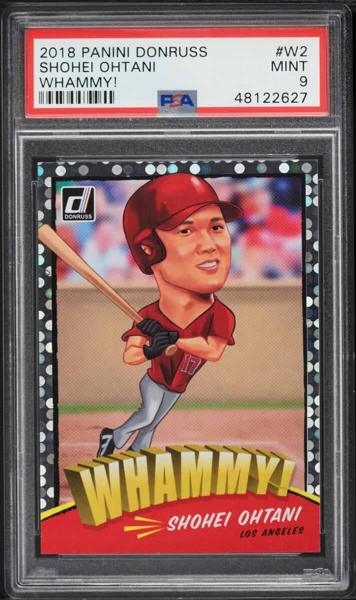 2018 Donruss Whammy! Shohei Ohtani ROOKIE #W2 PSA 9 MINT - Photo 1