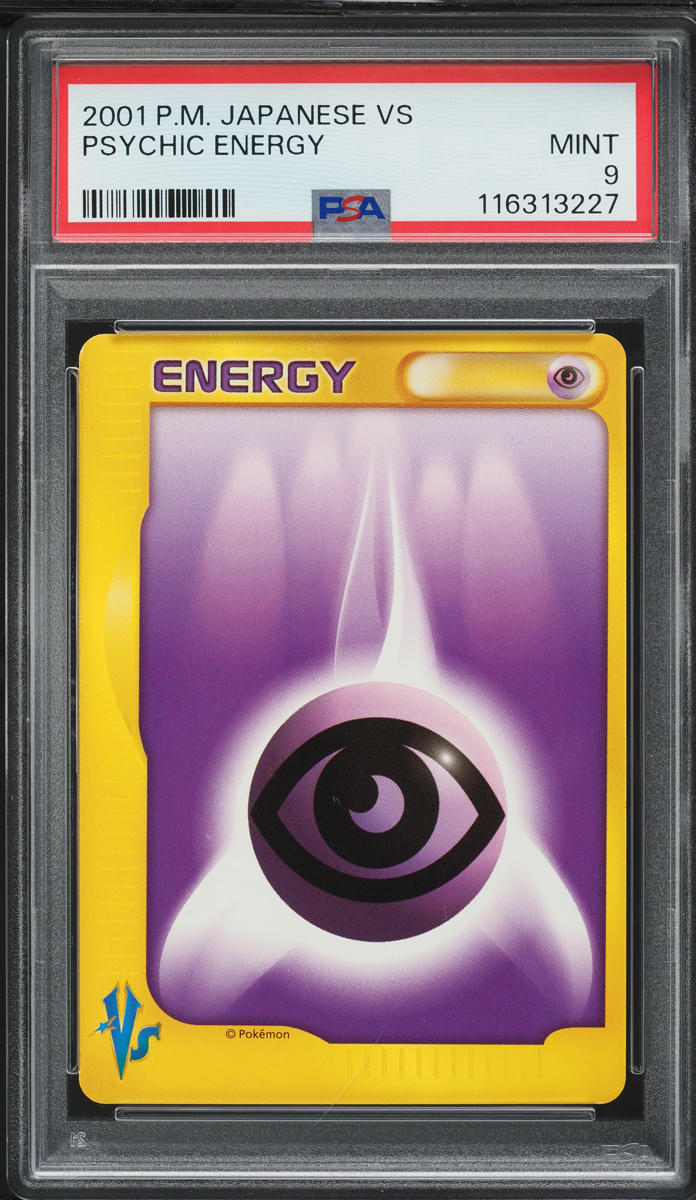 2001 Pokemon Japanese VS Psychic Energy PSA 9 MINT