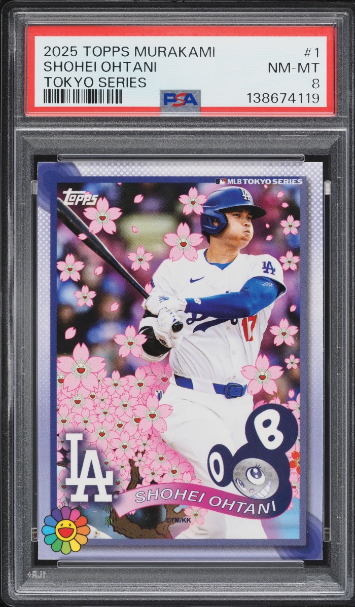 2025 Topps Murakami Tokyo Series Shohei Ohtani #1 PSA 8 NM-MT