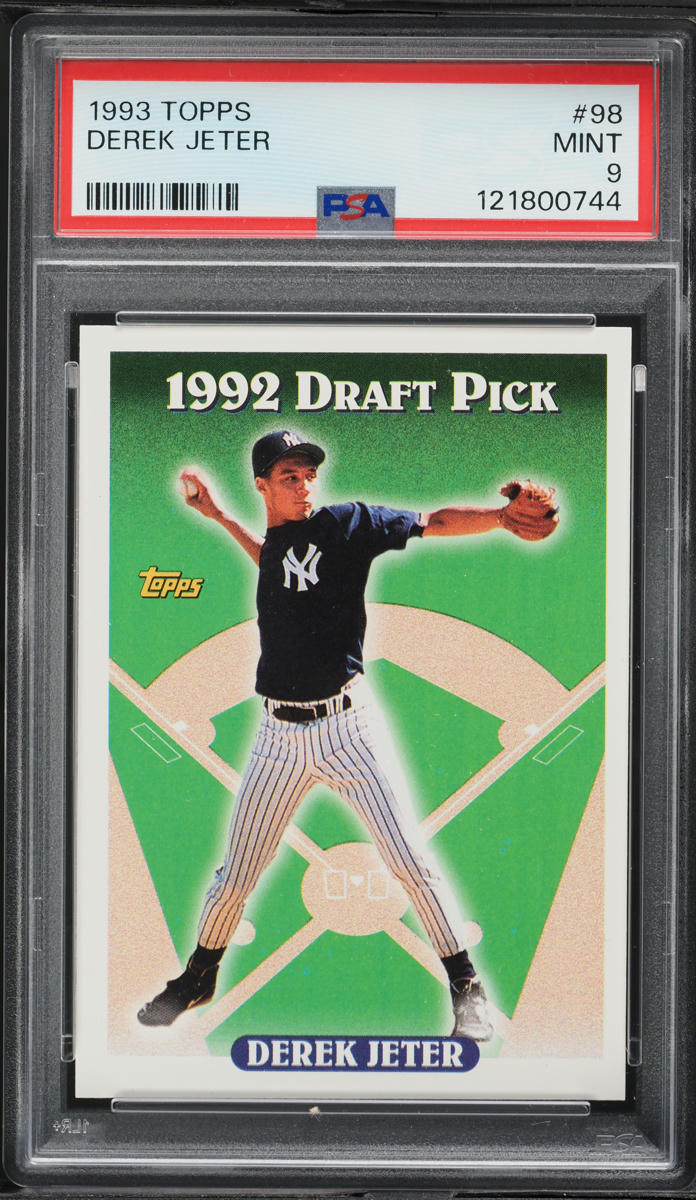 1993 Topps Derek Jeter ROOKIE #98 PSA 9 MINT
