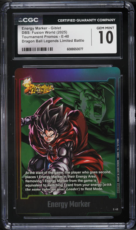 2024 Dragon Ball Super Fusion World Pack Gold Energy Marker Goku