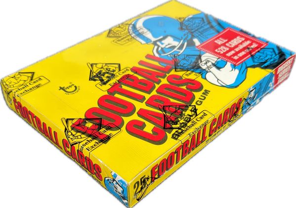 1976 Topps Football Unopened Cello Box - 24ct Packs - BBCE AUTH