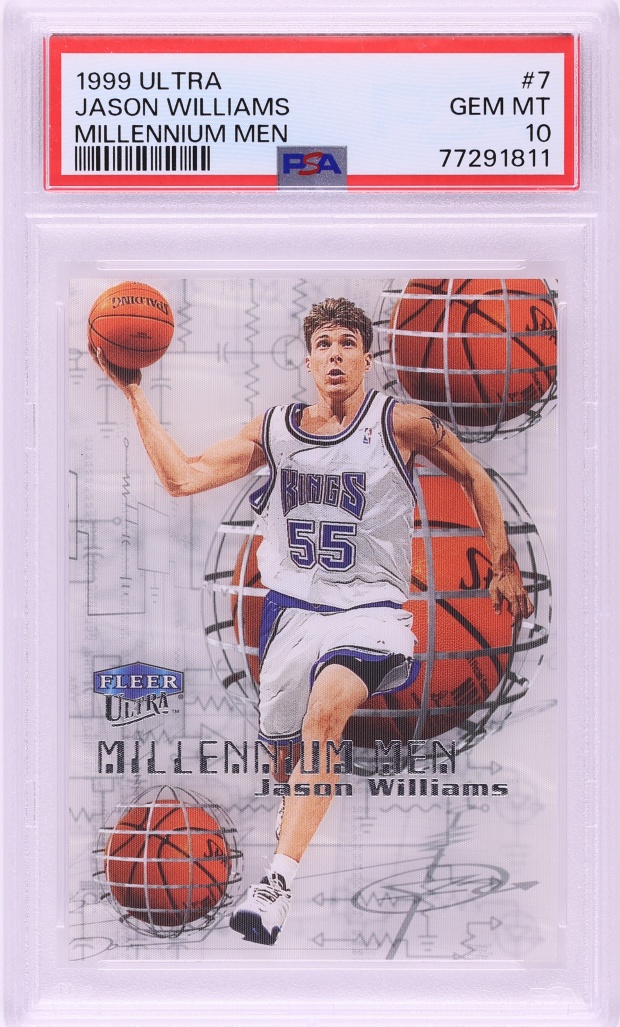 1999 Ultra Millennium Men Jason Williams /100 #7 PSA 10 GEM MINT