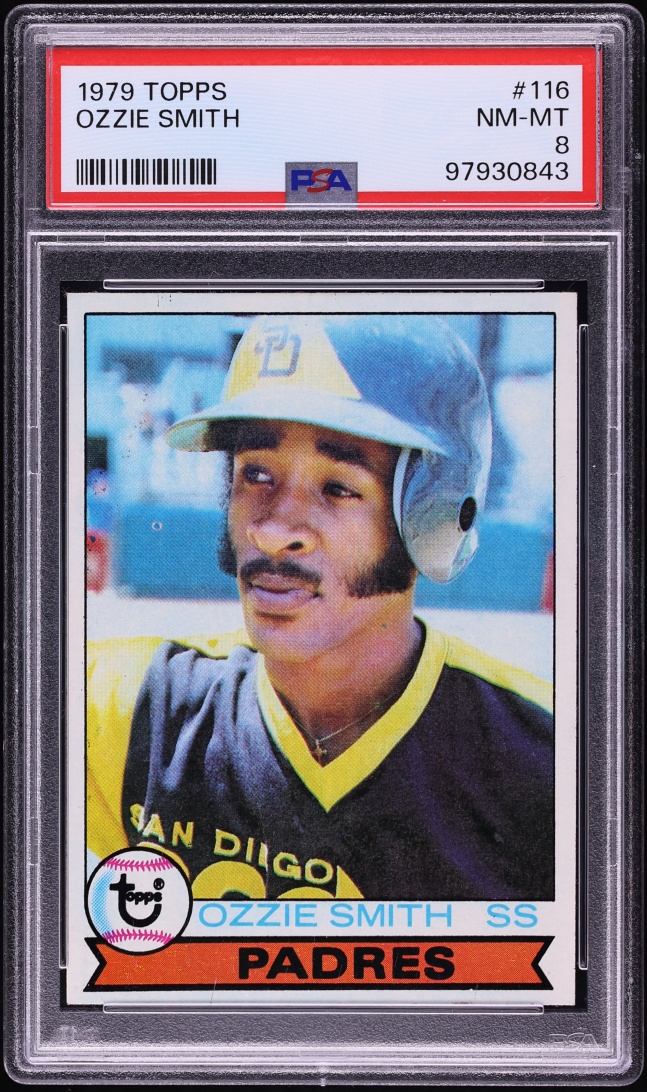 1979 Topps Ozzie Smith ROOKIE #116 PSA 8 NM-MT