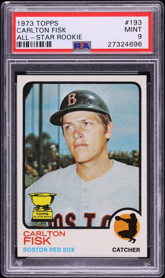 1973 Topps Carlton Fisk ALL-STAR #193 PSA 9 MINT
