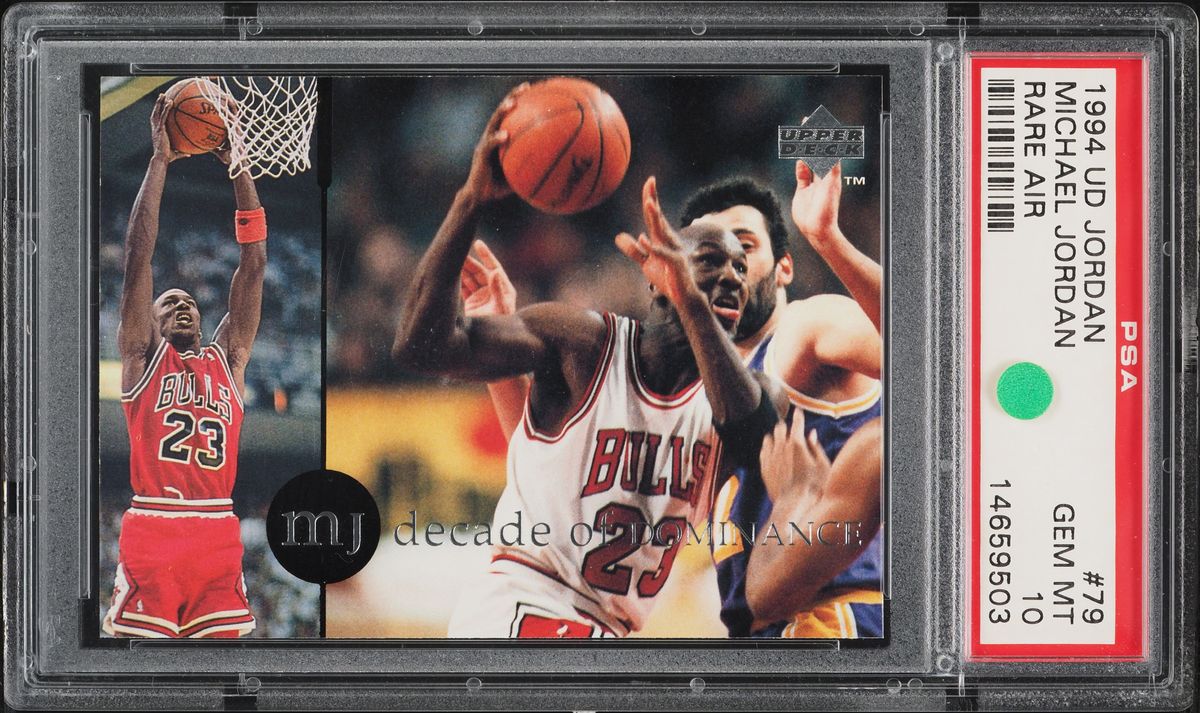 1994 Upper Deck MJ Rare Air Michael Jordan #79 PSA 10 GEM MINT