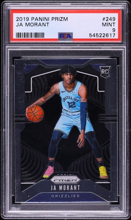 2019 Panini Mosaic Red Wave Ja Morant ROOKIE #274 PSA 10 GEM MINT