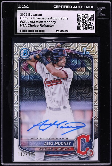 2025 Bowman Chrome Gold Geometric Refractor Sean Keys PROSPECT /50