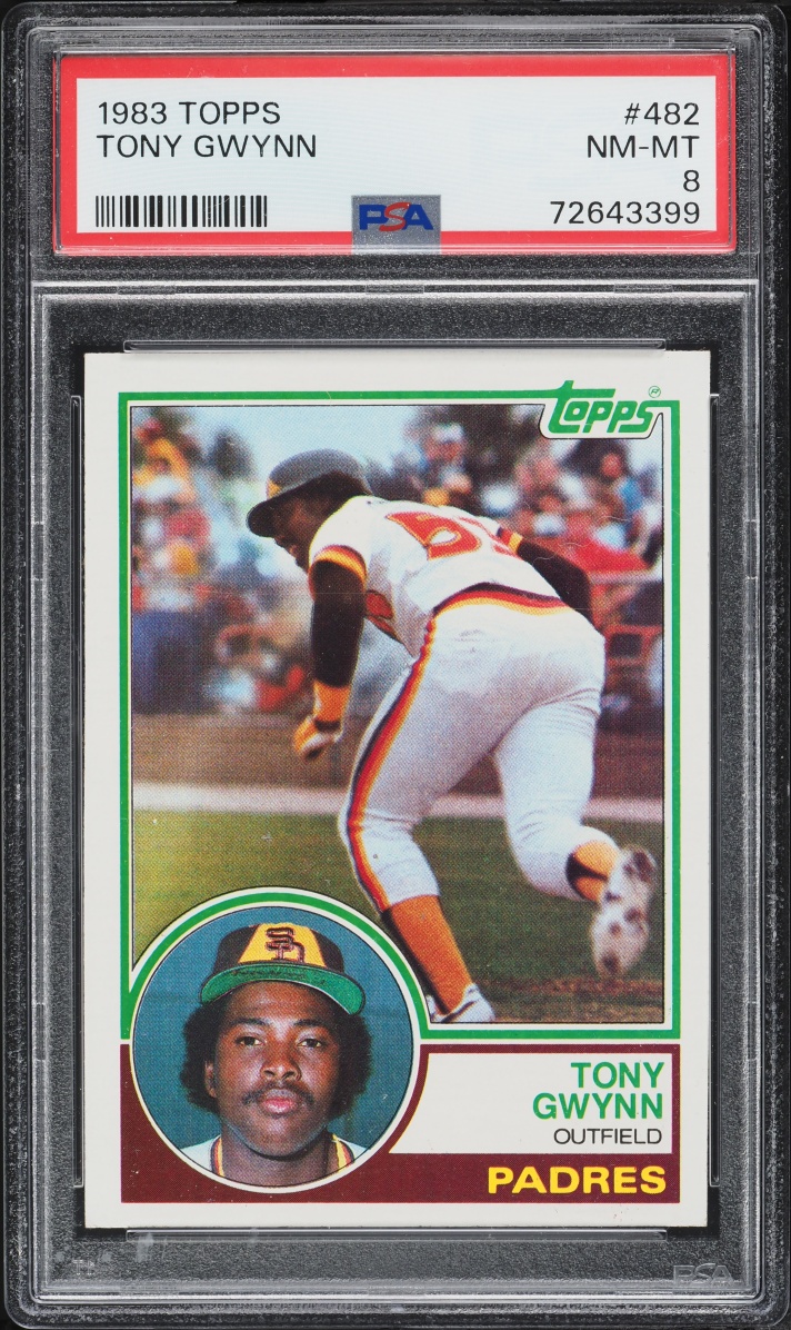 1983 Topps Tony Gwynn #482 PSA 8 NM-MT