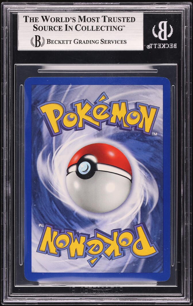 1999 Pokemon Base Set Shadowless 1st Edition Thick Stamp Holo Charizard #4 BGS 8.5 NM-MT+