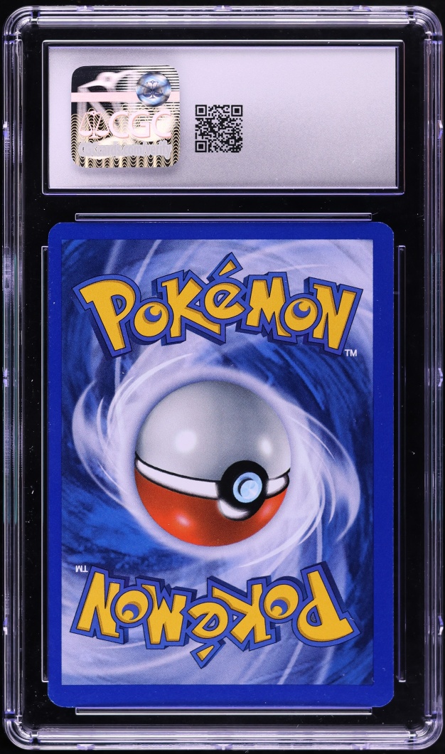 2007 Pokemon POP Series 5 Inverted Back Error Cosmos Holo Pikachu #12 CGC 9 MINT