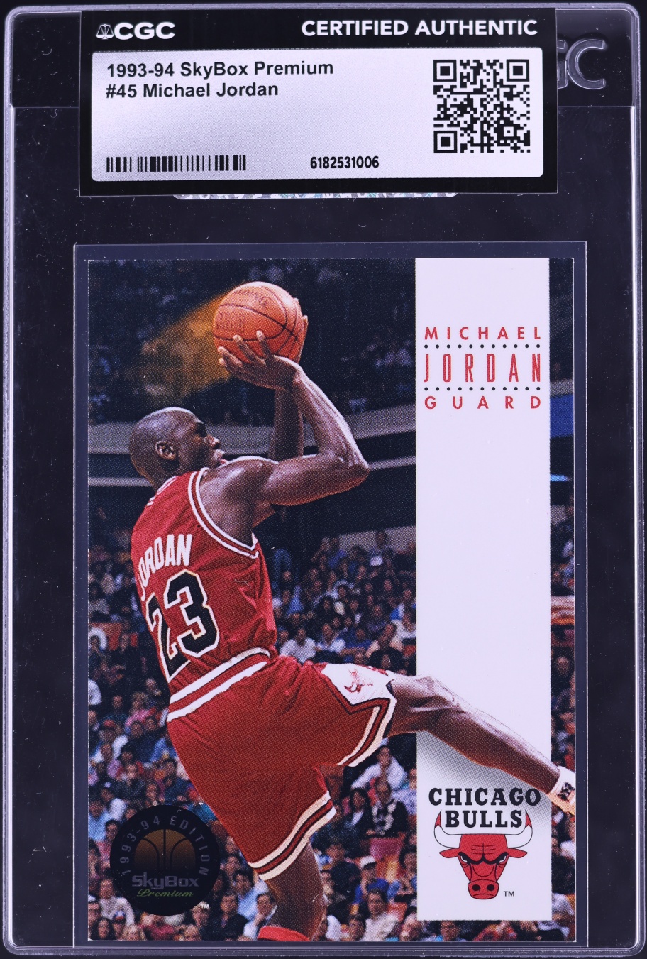 1993 Skybox Premium Michael Jordan #45 CGC AUTH