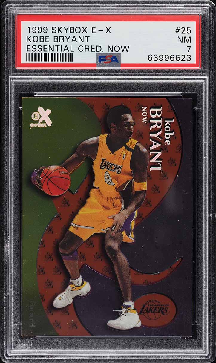 1999 Skybox E-X E-Xceptional Red Kobe Bryant #10 PSA 9 MINT