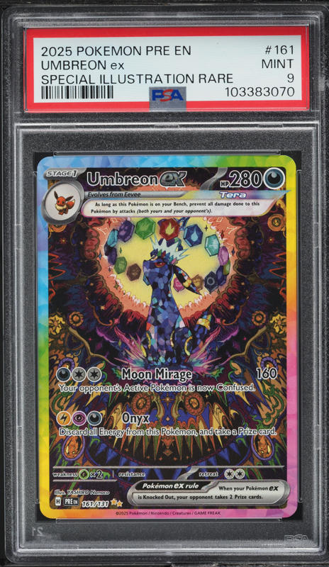ポケモンカードゲーム UMBREON ex GEM MT 10 SAR PSA 10 Umbreon EX 082/078 XY GEM MT Japan Pokemon Card | eBay