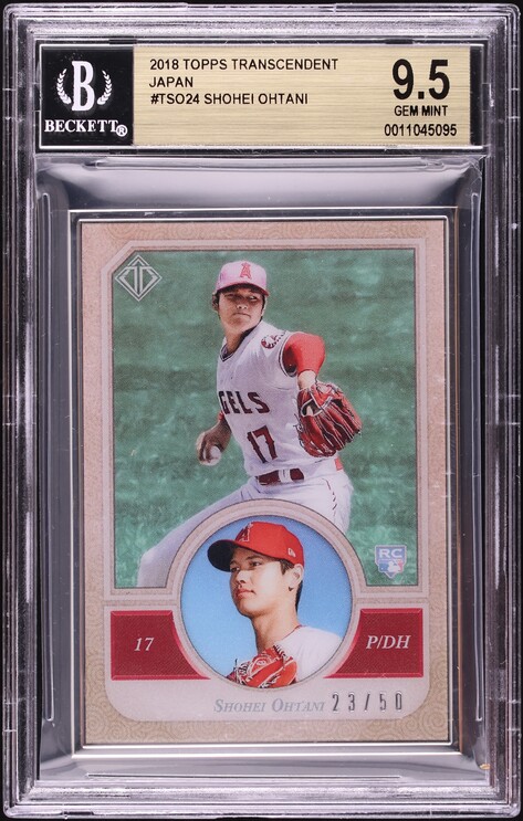 2018 Topps Chrome Update Pink Refractor Shohei Ohtani ROOKIE #HMT1