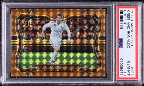 2017 Panini National Convention Galactic Windows Cristiano Ronaldo
