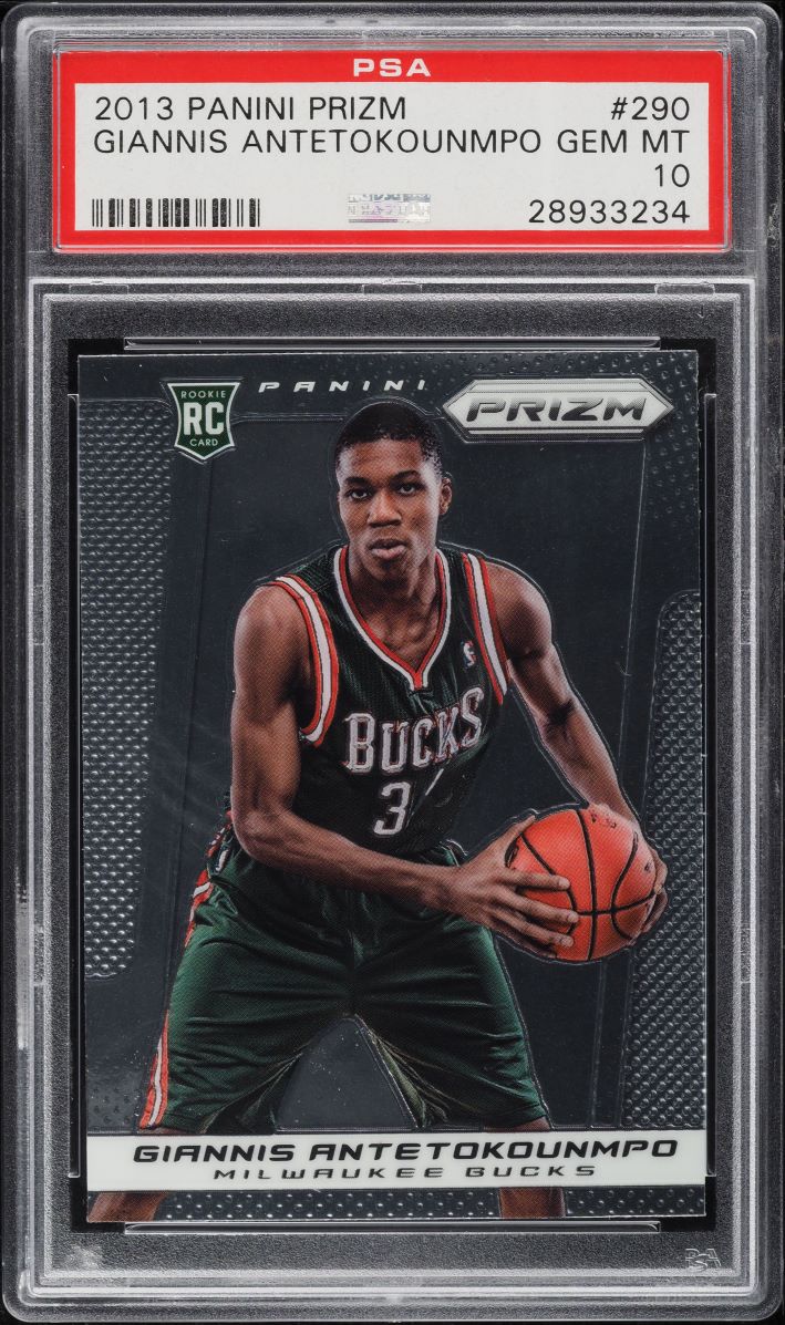 PSA ルーキー❗ GIANNIS ANTETOKOUNMPO RC ヤニス PSA ルーキー❗ GIANNIS ANTETOKOUNMPO RC ヤニス Giannis