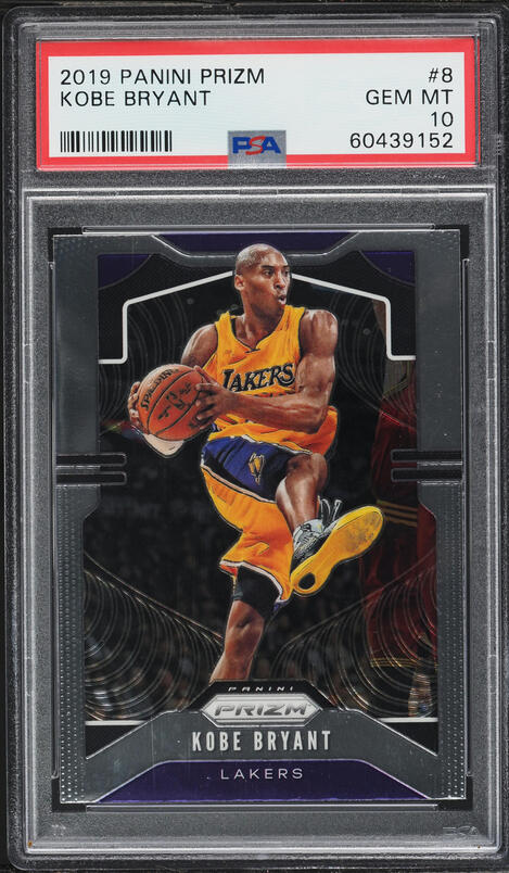2019 Panini Kobe Bryant Career Highlights Gold Snakeskin Kobe
