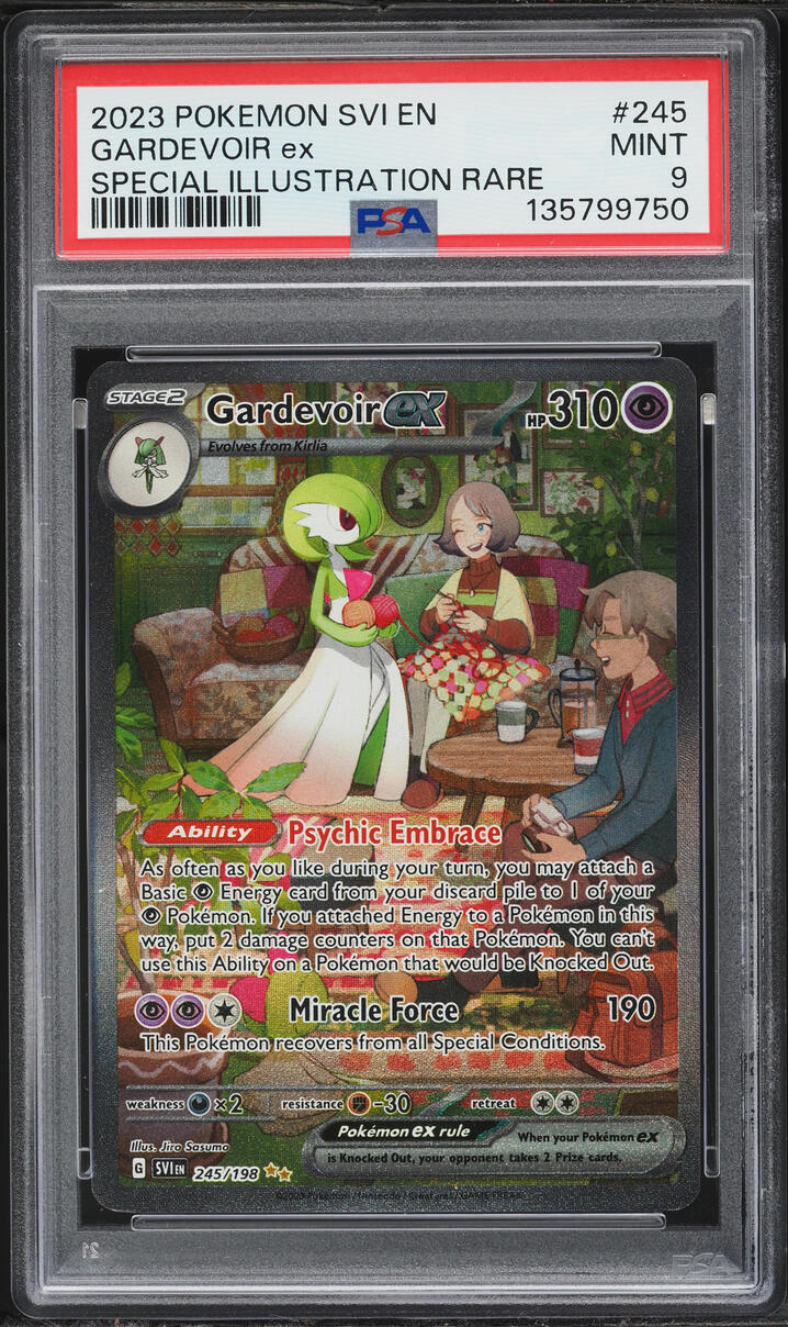 2023 Pokemon Scarlet & Violet SIR Gardevoir Ex #245 PSA 9 MINT