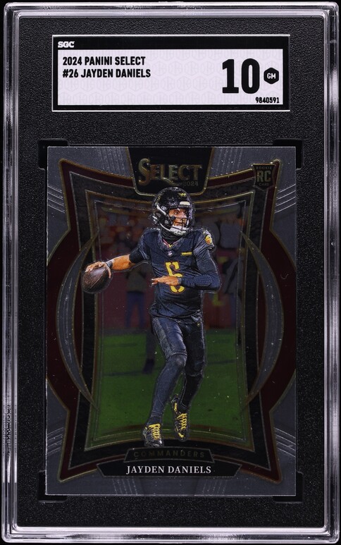 2024 Select Concourse Jayden Daniels ROOKIE #26 SGC 10 GEM MINT