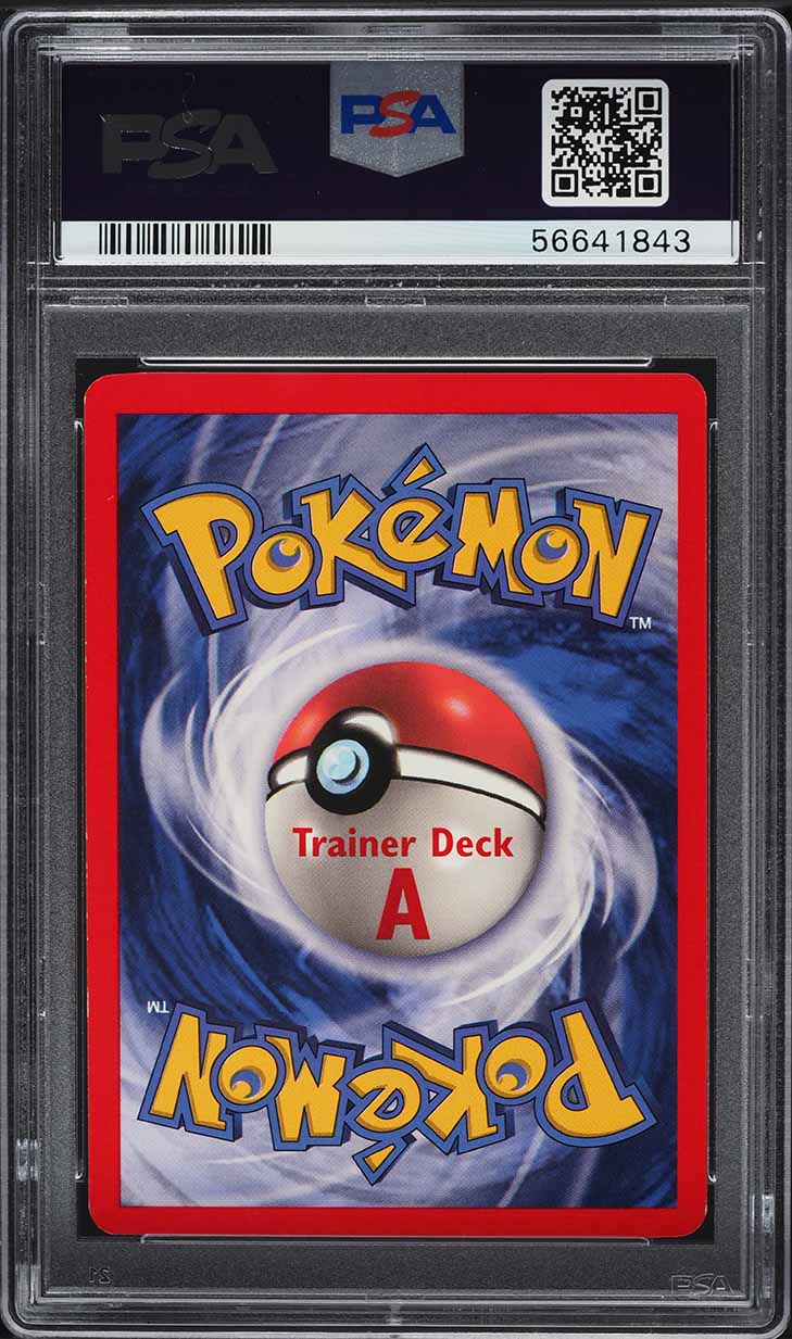 1999 Pokemon Base Set Trainer Deck A Onix #56 PSA 8 NM-MT