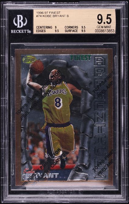 1996 Topps Draft Redemption Kobe Bryant ROOKIE #DP13 PSA 9 MINT on