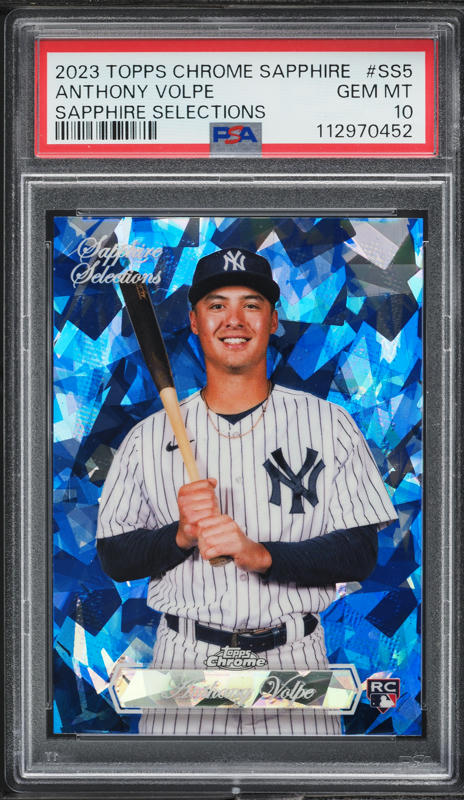 2023 Topps Chrome Update Refractors #USC35 Anthony Volpe on