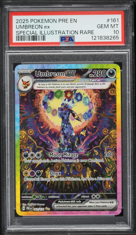 2024 Pokemon Japanese SV Terastal Fest ex SAR Umbreon ex #217 PSA
