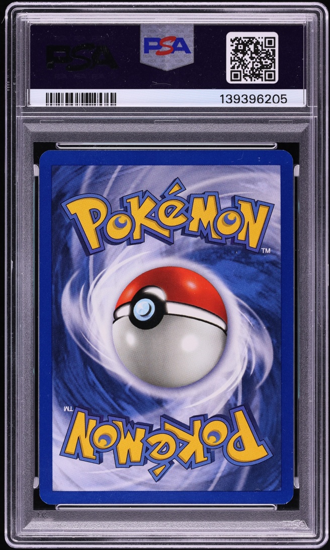 2000 Pokemon Black Star Promo Game Boy Holo Meowth #10 PSA 8 NM-MT