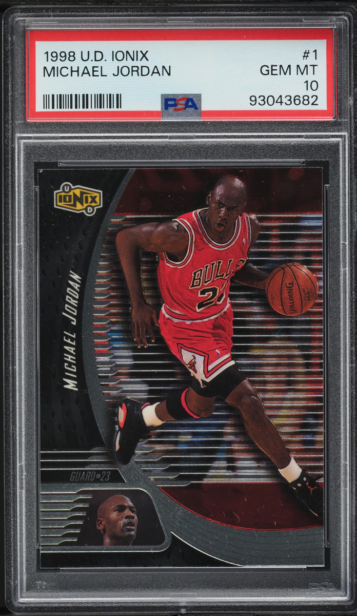 1998 Upper Deck Ionix Michael Jordan #1 PSA 10 GEM MINT
