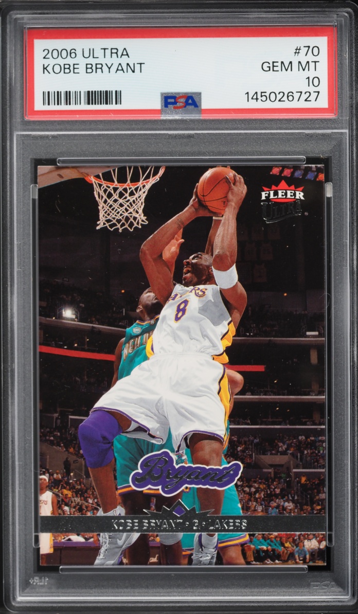 2006 Ultra Basketball Kobe Bryant #70 PSA 10 GEM MINT