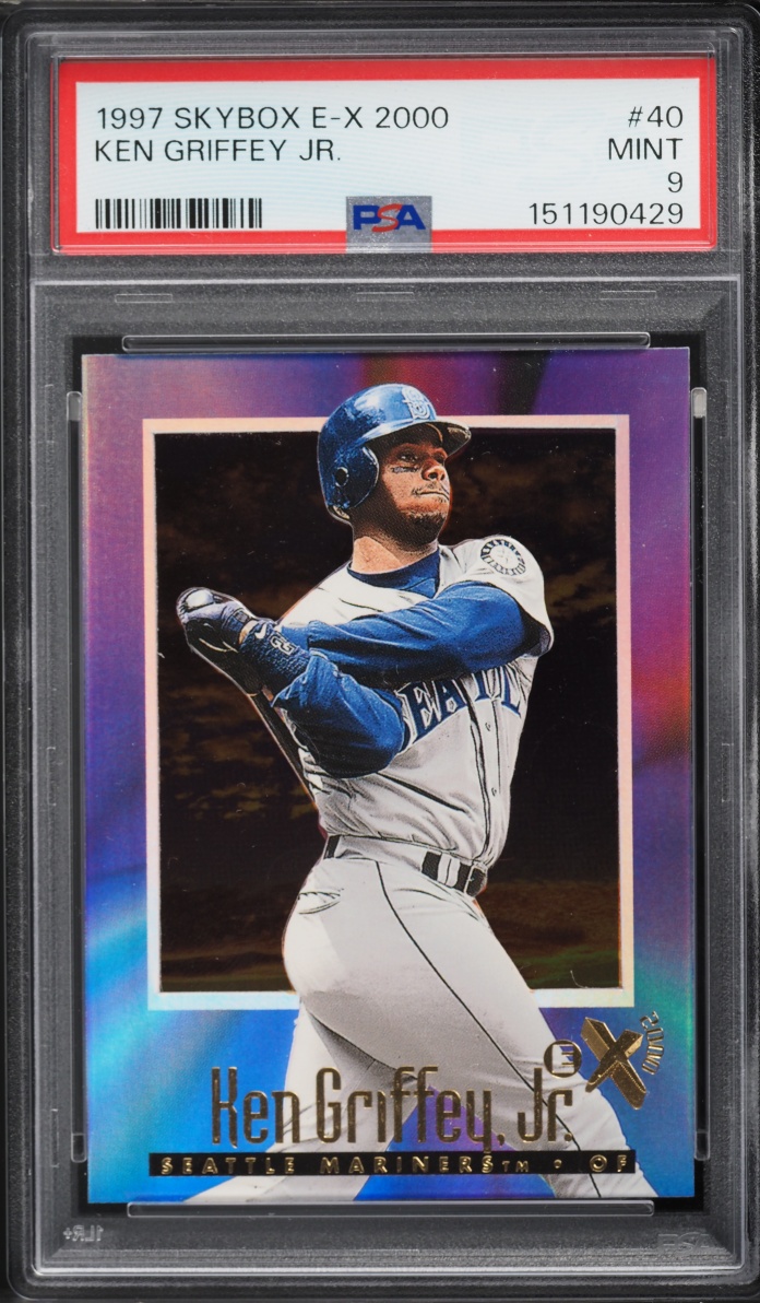 1997 Skybox E-X2000 Ken Griffey Jr. #40 PSA 9 MINT