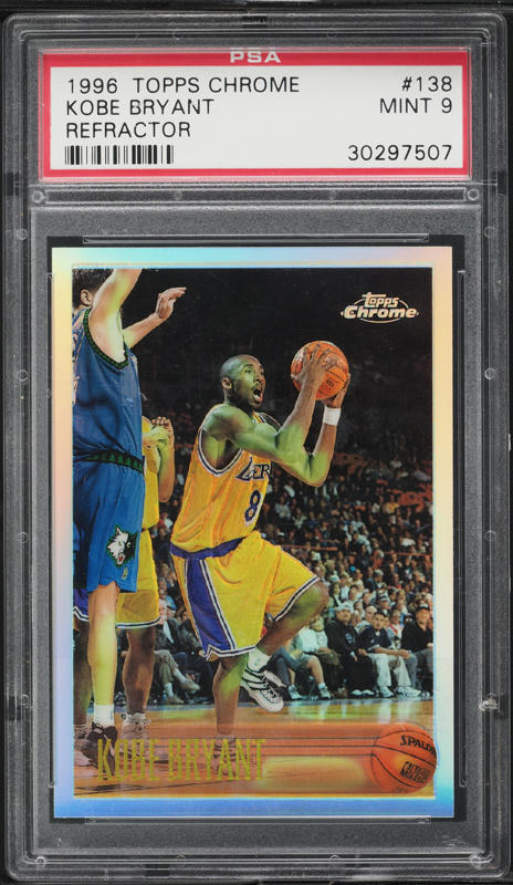 1996 Topps Chrome Youthquake Kobe Bryant ROOKIE #YQ15 CGC AUTH on