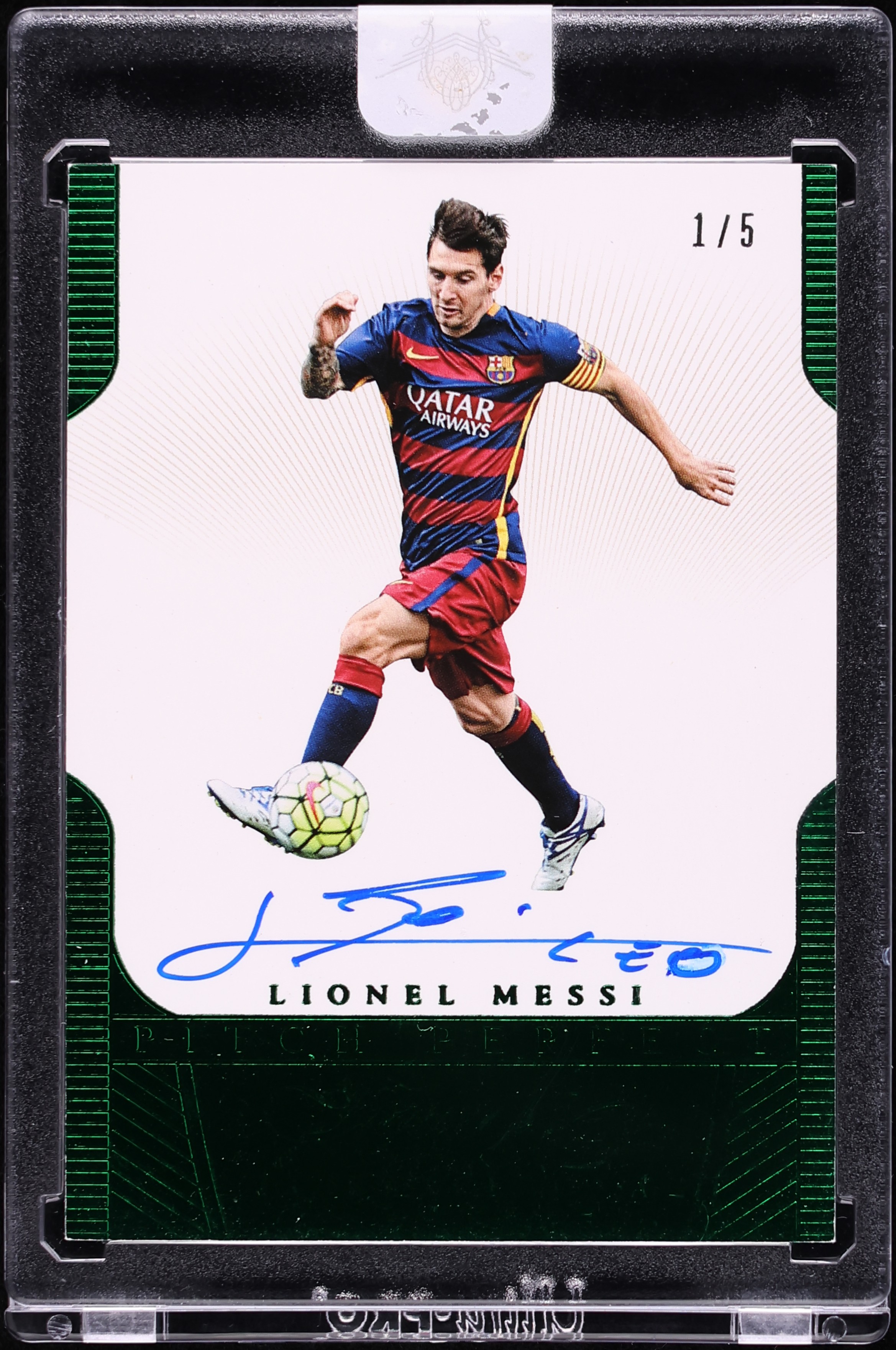 Lionel Messi 2015-16 Panini Flawless Soccer Flawless Signatures