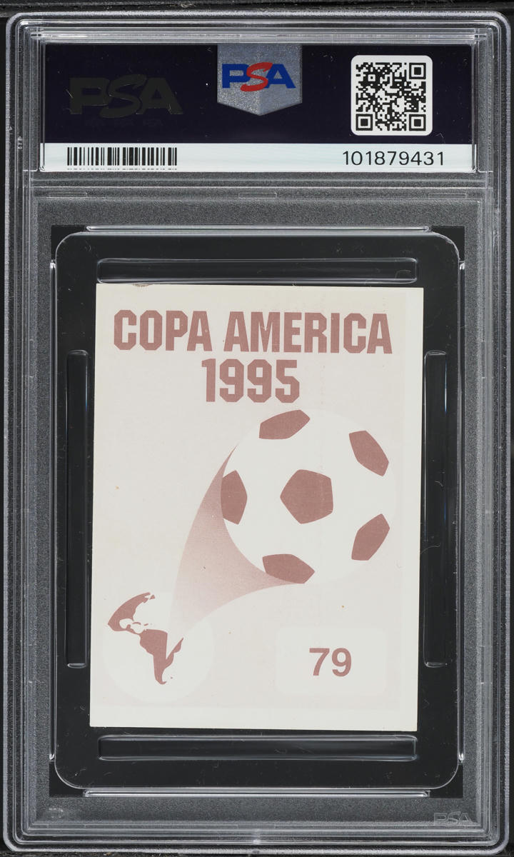 1995 Navarrete Copa America Carlos Valderrama #79 PSA 4 VGEX - Photo 2