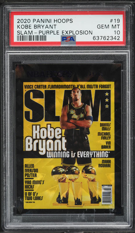 1997 Hoops Frequent Flyer Club Kobe Bryant #FF9 BGS 9.5 GEM MINT