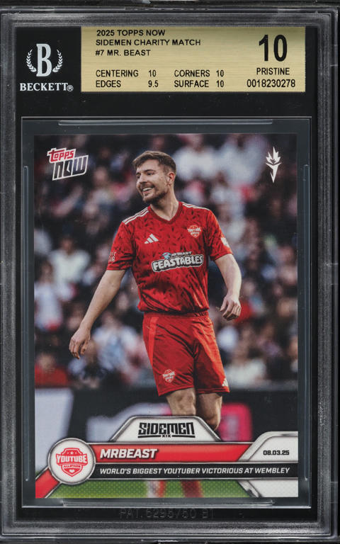 2025 Topps Now Superfractor Pope Leo XIV 1/1 #POPE-1 CGC 9
