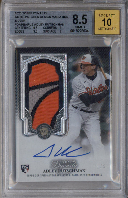 2019 Panini Prizm Draft Picks Orange Adley Rutschman ROOKIE #15