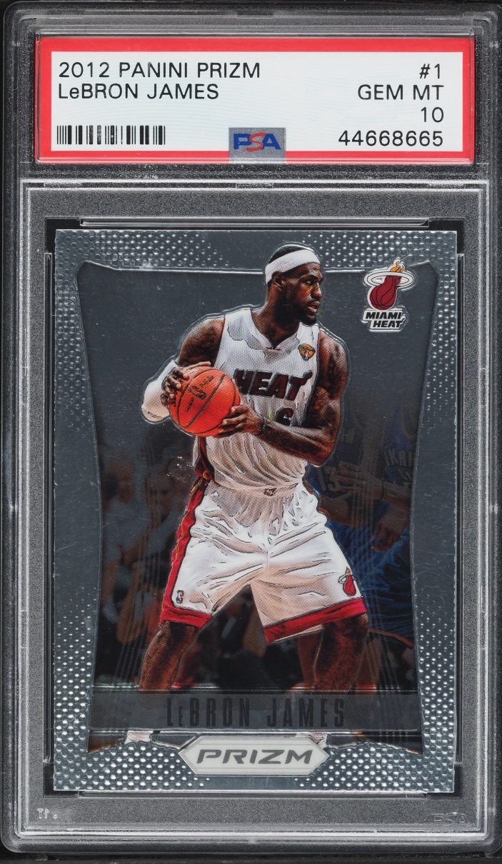 2012 Panini Prizm LeBron James #1 PSA 10 GEM MINT