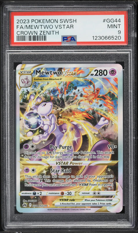 2022 Pokemon Japanese Sword & Shield VSTAR Universe SAR Mewtwo