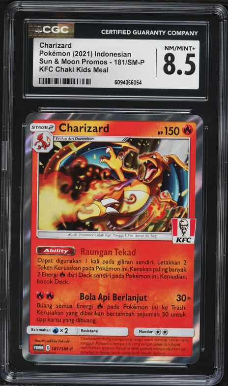 2021 Pokemon Japanese 25th Anniversary Promo Holo Charizard #1 BGS
